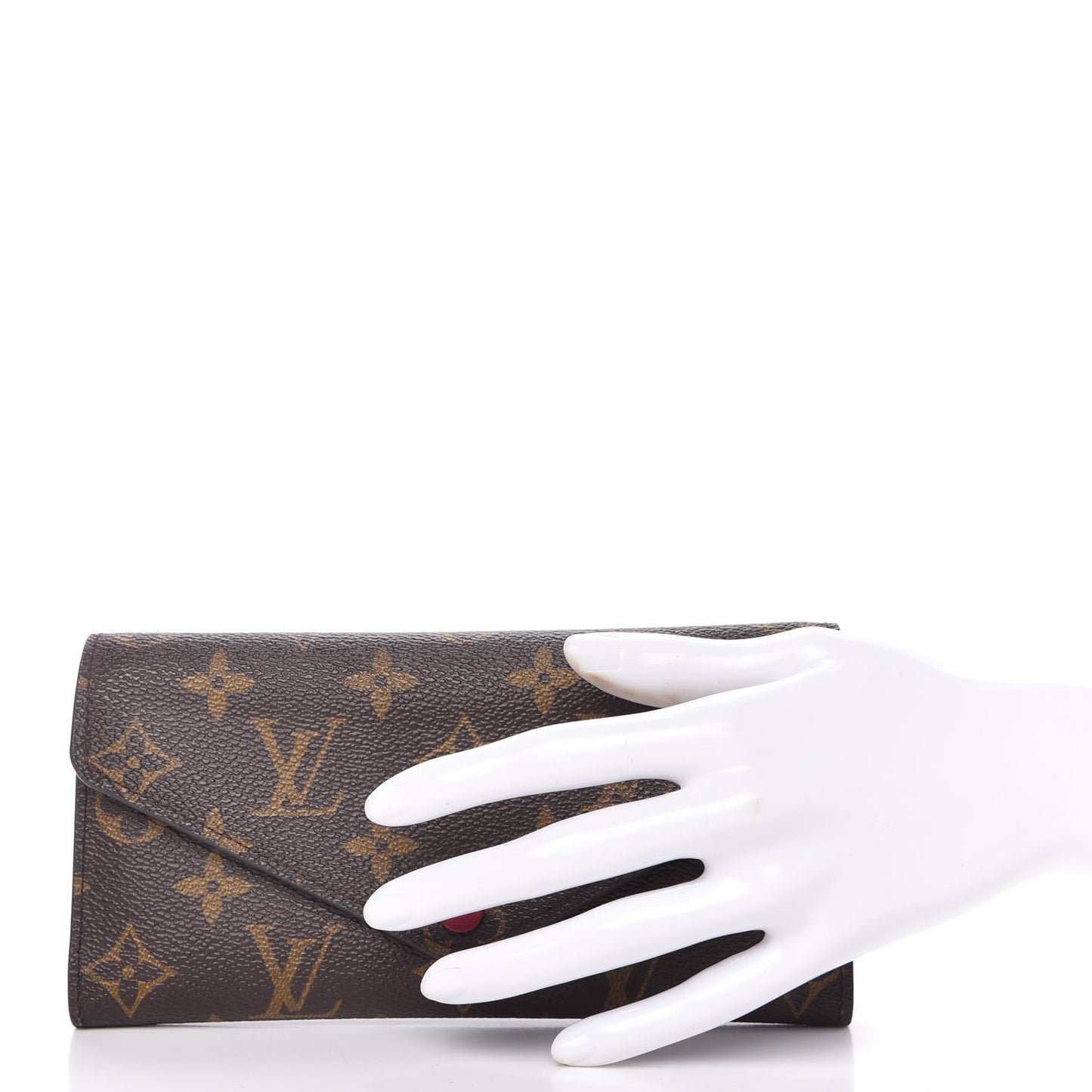 Monogram Josephine Wallet Fuchsia