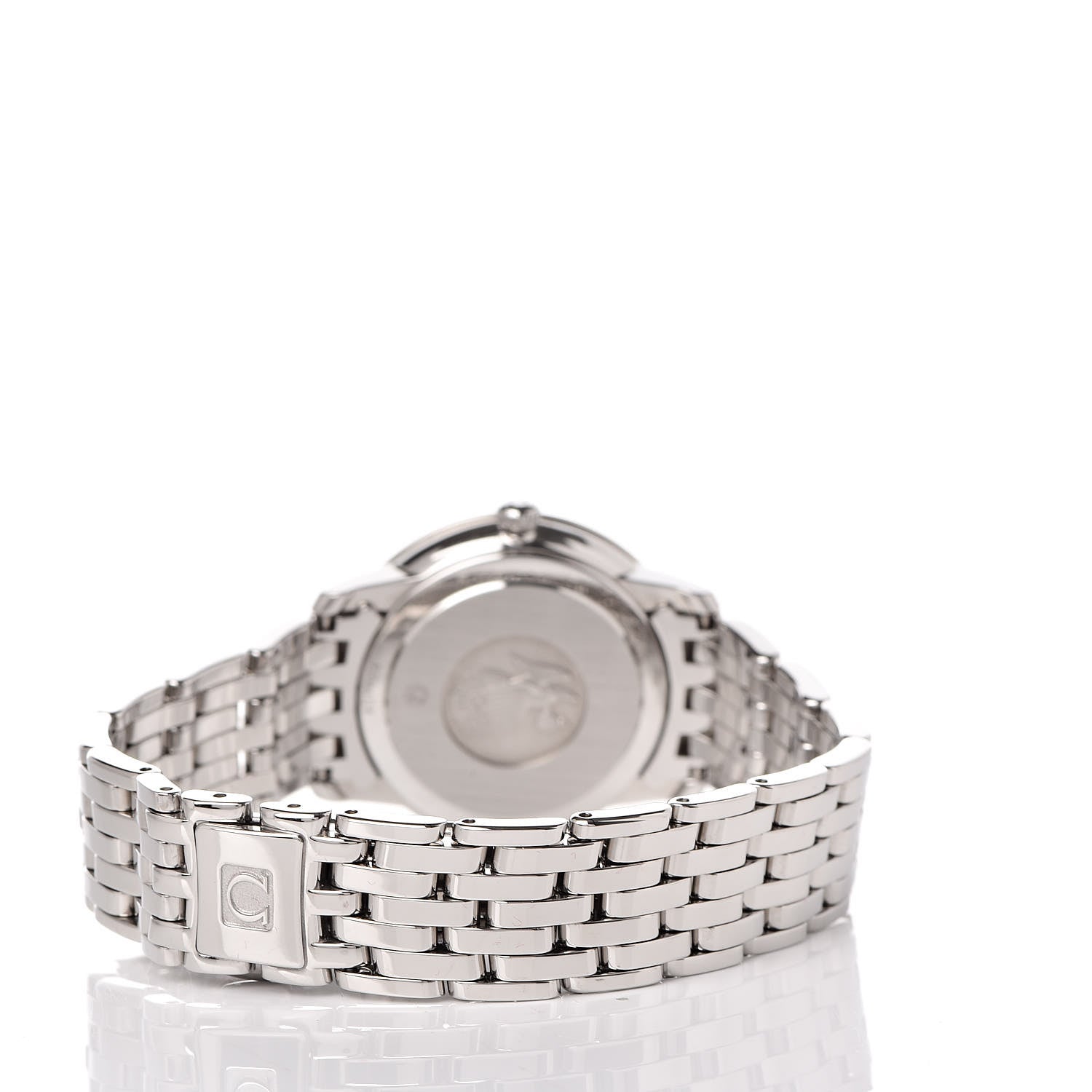 Omega Stainless Steel Diamond 27mm De Ville Prestige Butterfly Quartz Watch 424.10.27.60.52.001 4 of 7