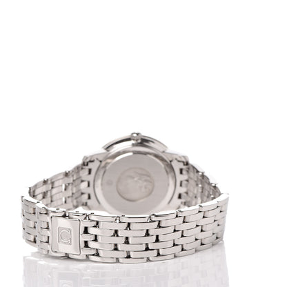Omega Stainless Steel Diamond 27mm De Ville Prestige Butterfly Quartz Watch 424.10.27.60.52.001 4 of 7