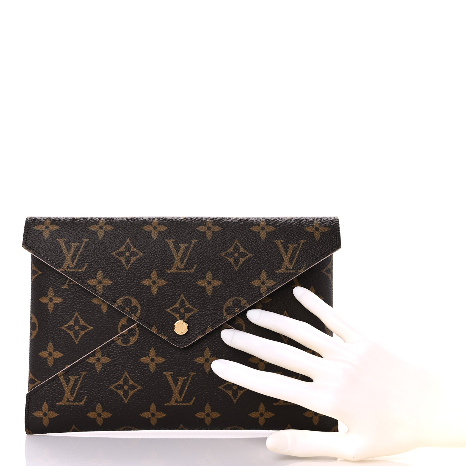 Louis Vuitton Monogram Large Kirigami Pochette Insert Rose Ballerine 2 of 10