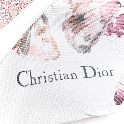 Christian Dior Silk Camo Papillon Mitzah Scarf Pink 3 of 3