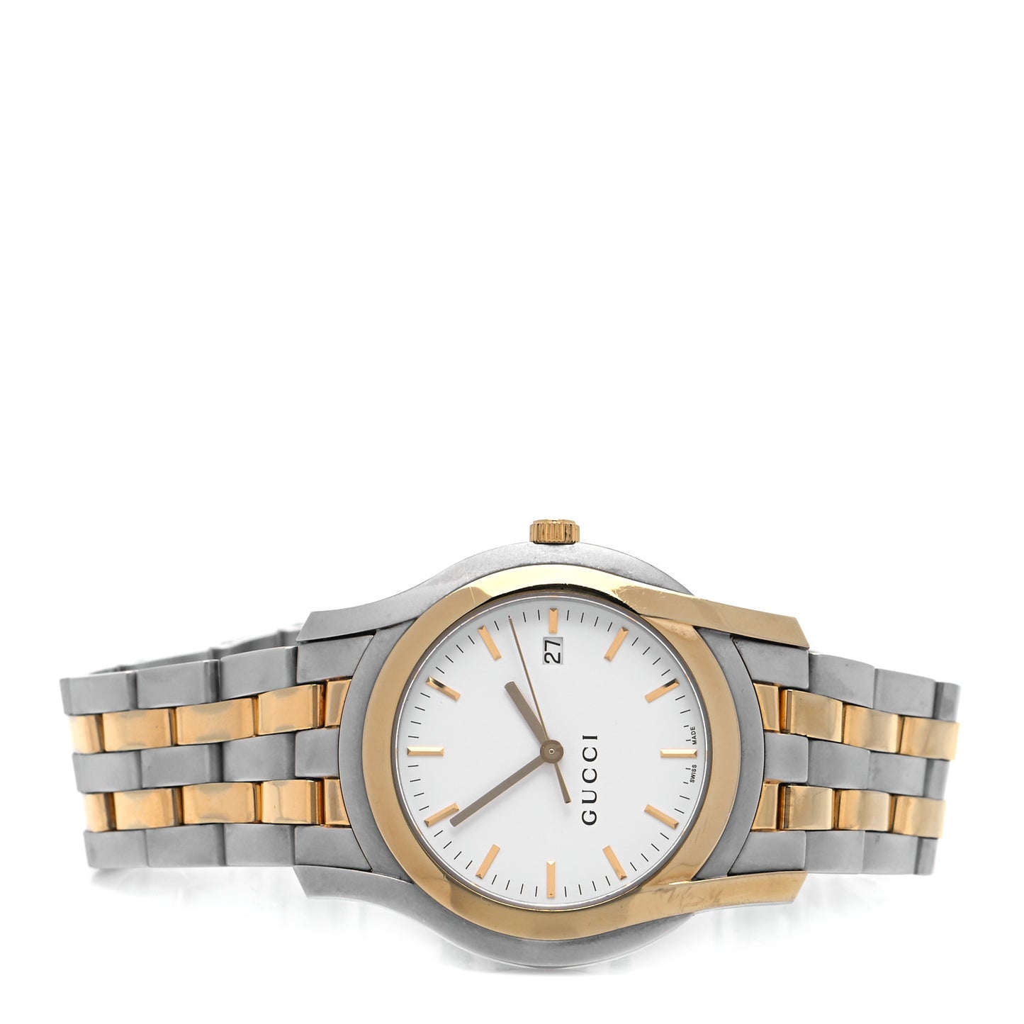 Stainless Steel 38mm 5500XL Two Tone Quartz Watch