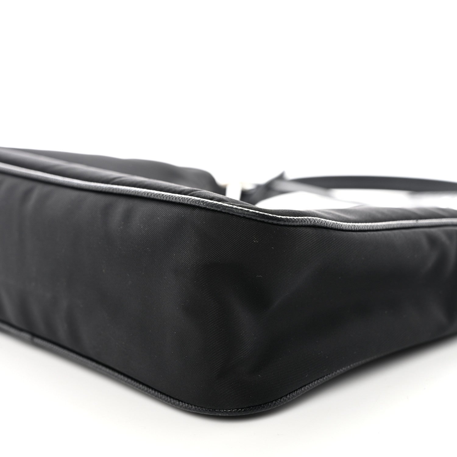 Prada Tessuto Nylon Saffiano Mini Re-Edition 2005 Bag Black 10 of 11