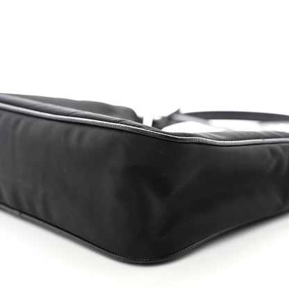 Prada Tessuto Nylon Saffiano Mini Re-Edition 2005 Bag Black 10 of 11