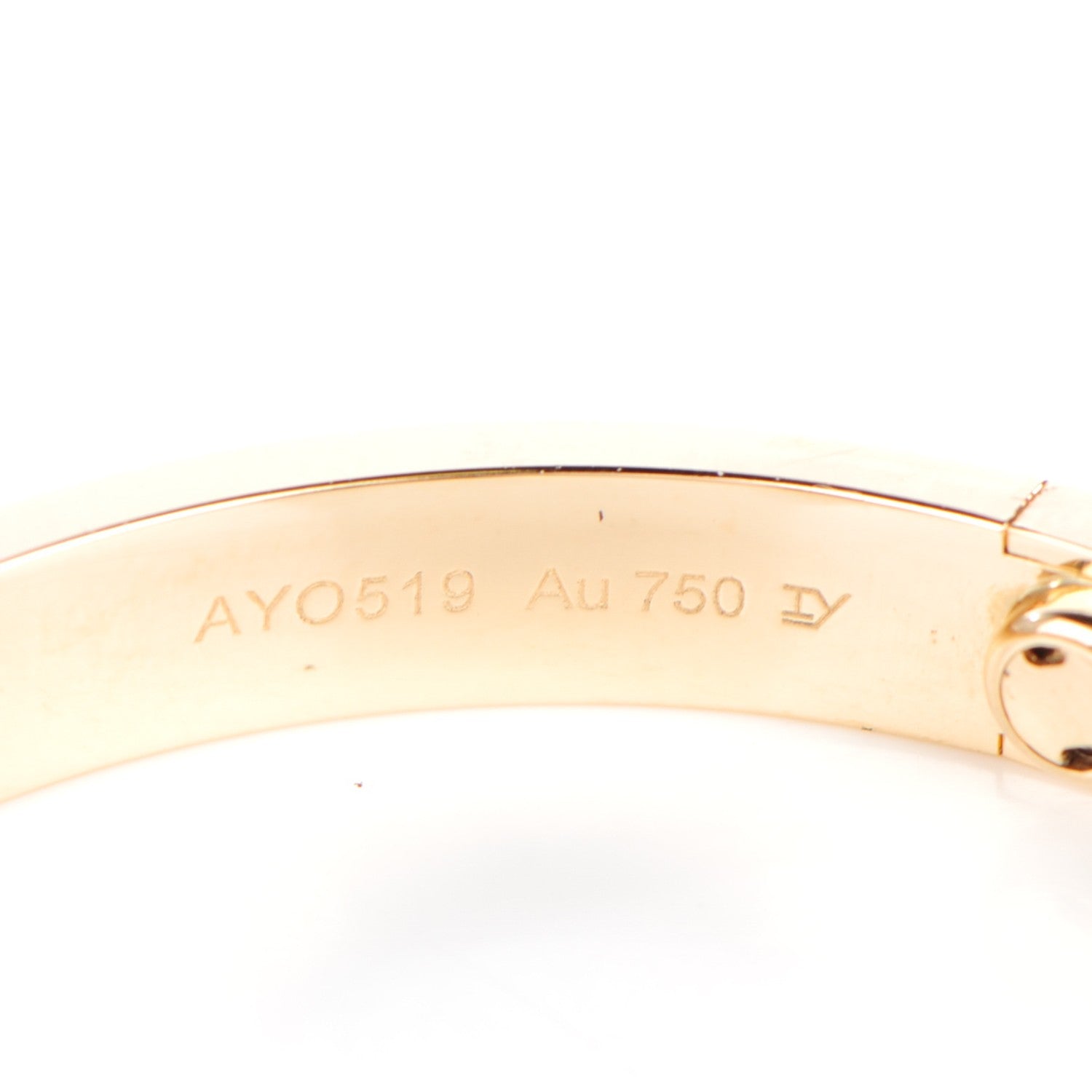 Cartier 18K Yellow Gold LOVE Bracelet 17 5 of 7