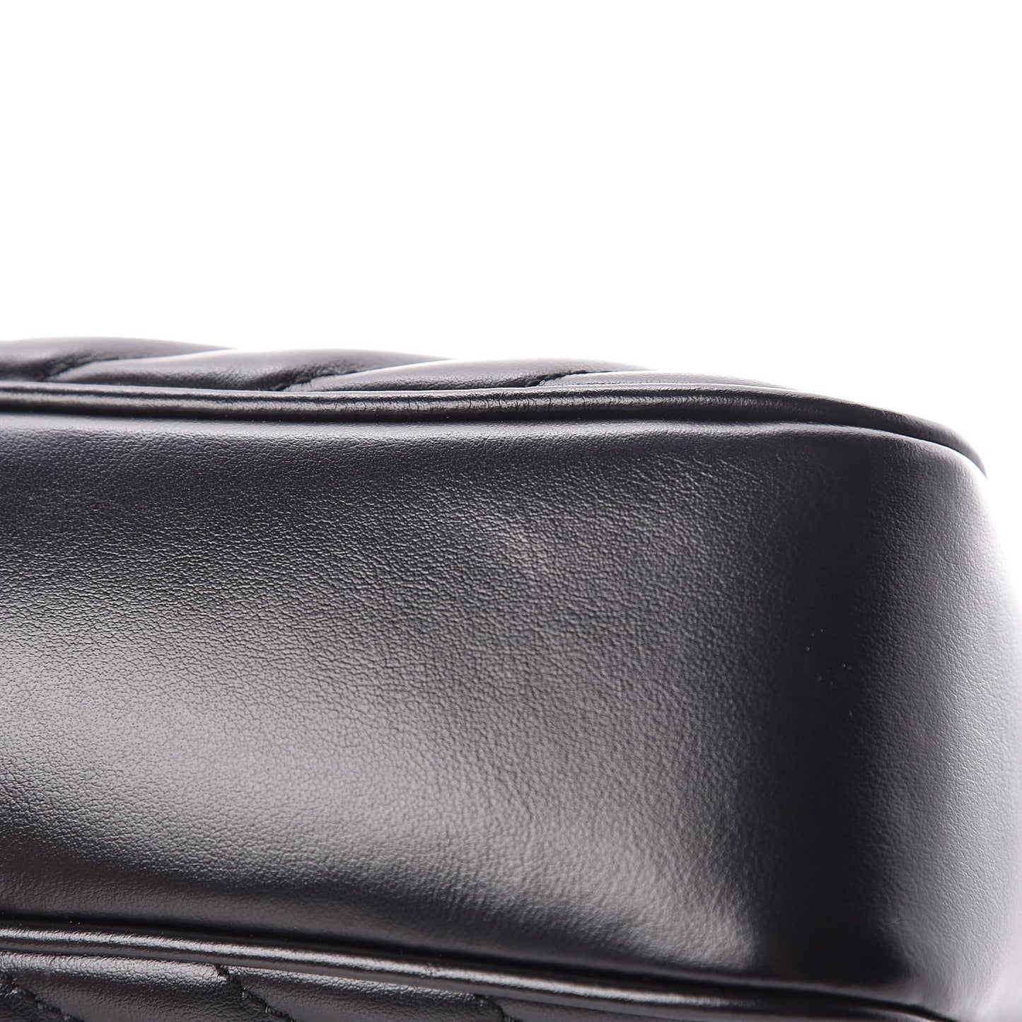 Calfskin Matelasse Monogram Lou Camera Bag Black