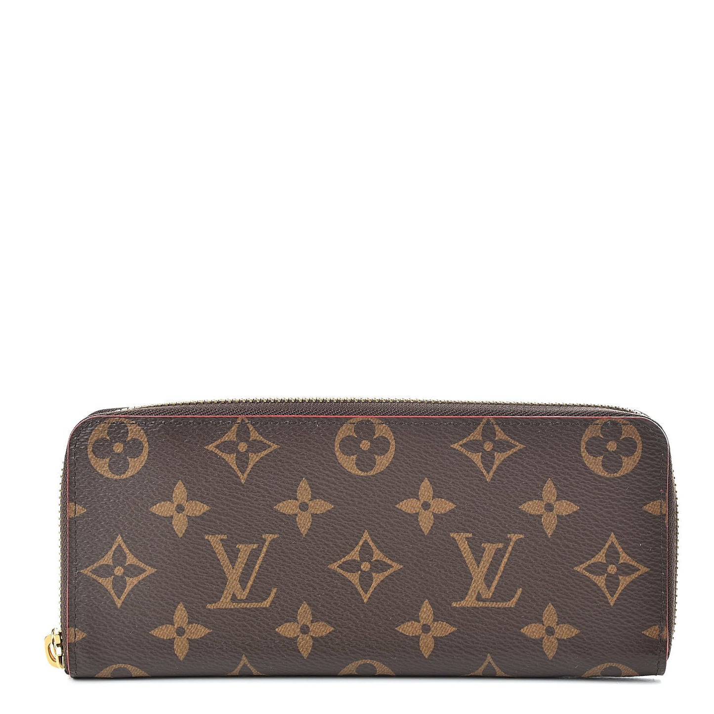 Monogram Blooming Flowers Clemence Wallet Coquelicot