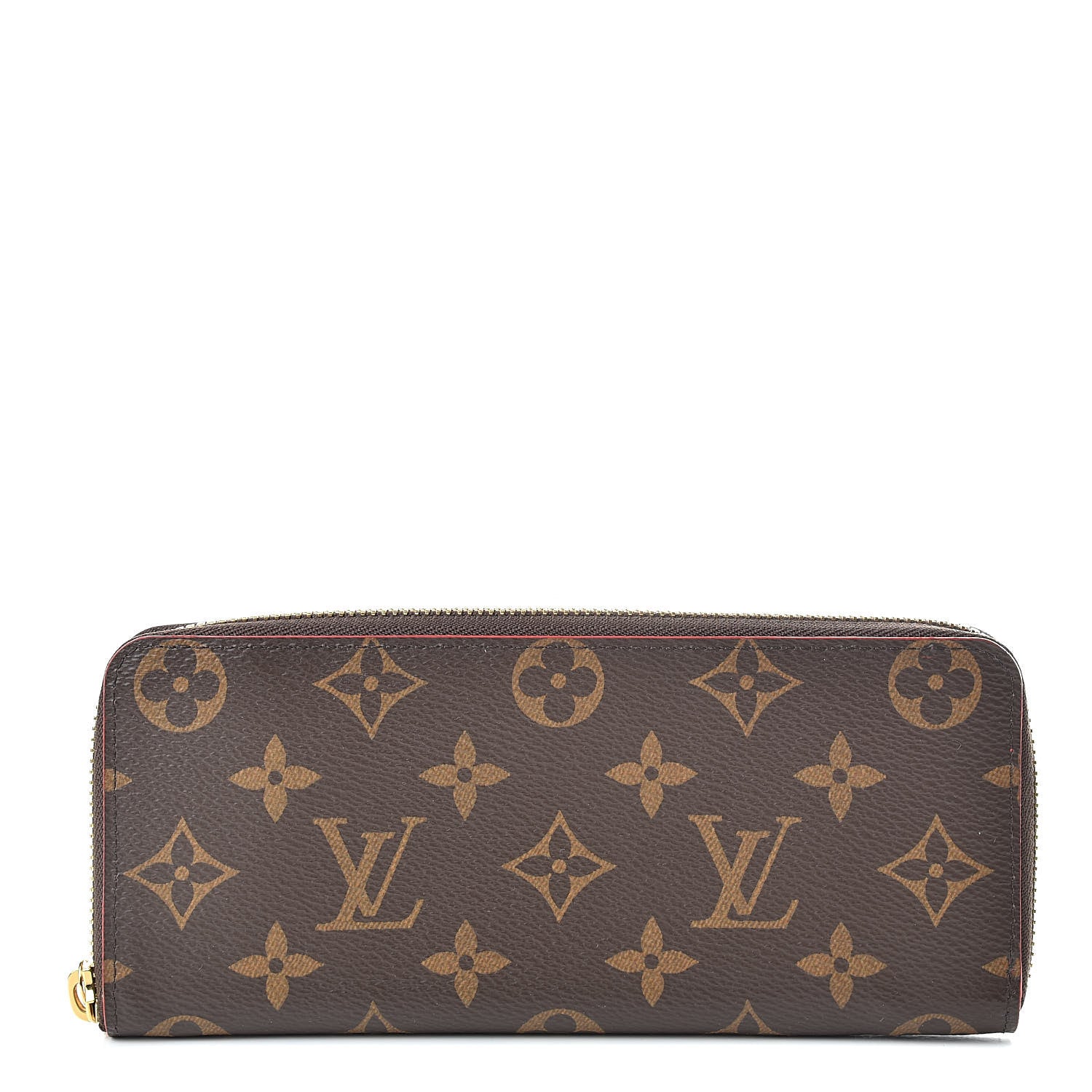 Louis Vuitton Monogram Blooming Flowers Clemence Wallet Coquelicot 1 of 8