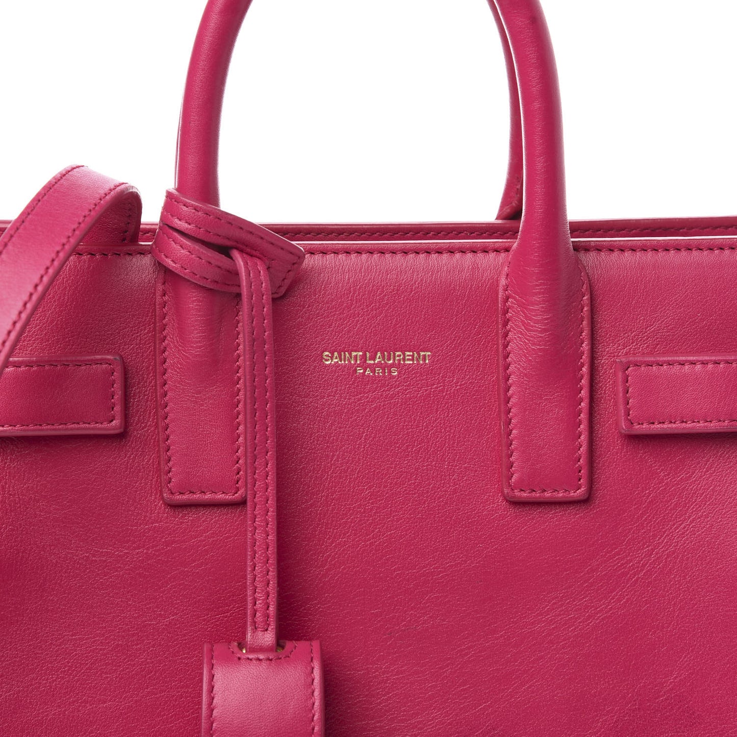 Calfskin Nano Sac De Jour Bubblegum