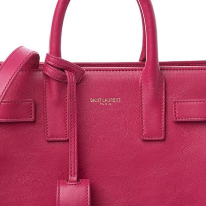 Saint Laurent Calfskin Nano Sac De Jour Bubblegum 11 of 14