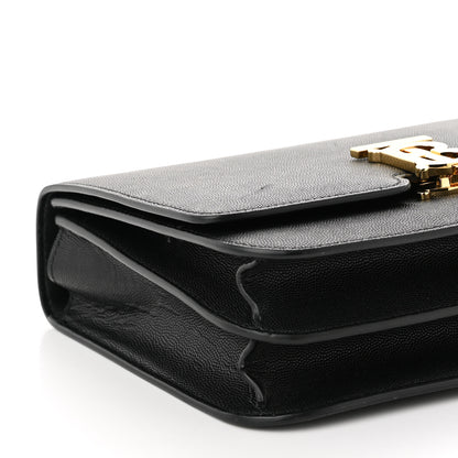 Burberry Calfskin Medium TB Bag Black 8 of 12