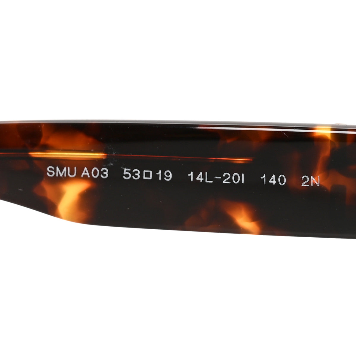 Acetate Cat Eye Sunglasses SMU A03 Tortoise