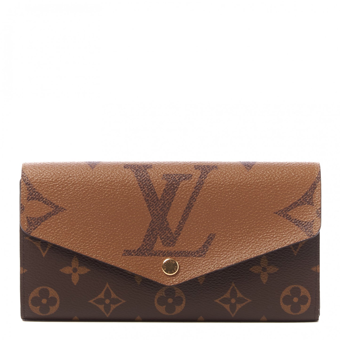 Reverse Monogram Giant Sarah Wallet
