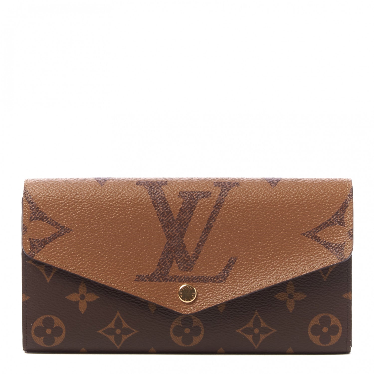 Louis Vuitton Reverse Monogram Giant Sarah Wallet 1 of 9