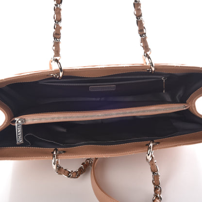 Chanel Caviar Quilted XL Grand Shopping Tote GST Beige 7 of 15
