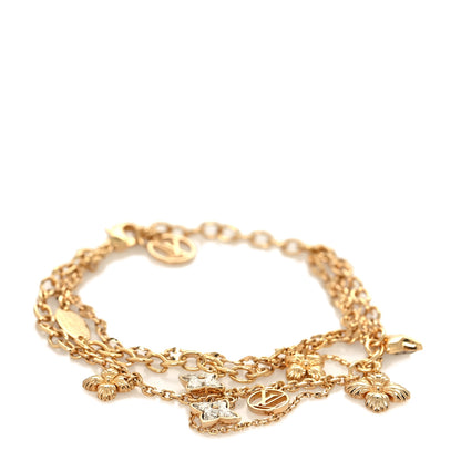 Louis Vuitton Blooming Strass Bracelet Gold 1 of 6