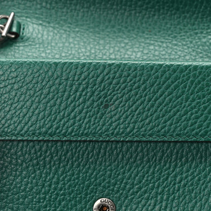 Gucci Dollar Calfskin Crystal Super Mini Dionysus Shoulder Bag Emerald 10 of 11