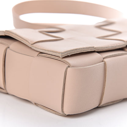 Bottega Veneta Nappa Maxi Intreccio Cassette Bag Nude 9 of 10