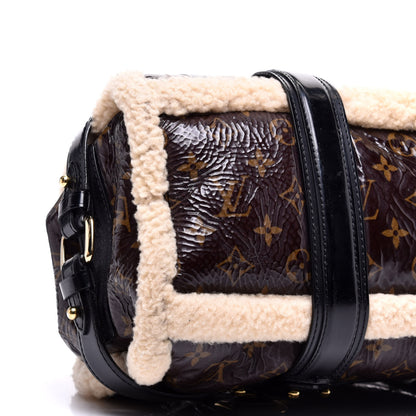 Louis Vuitton Monogram Shearling Storm Bag 13 of 14