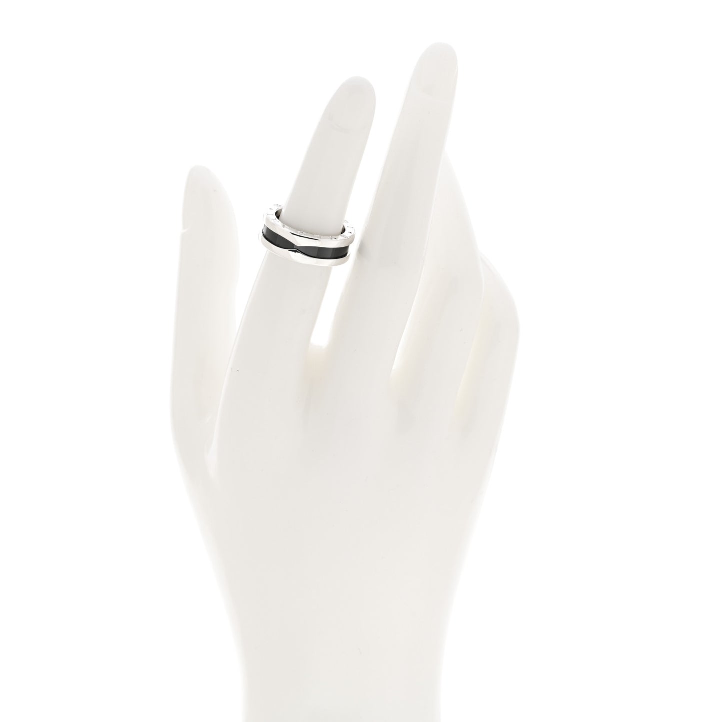 Sterling Silver Ceramic Save The Children One-Band Ring 50 5.25