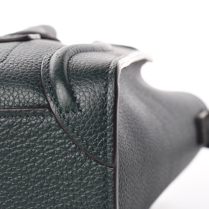 Celine Drummed Calfskin Nano Luggage Amazone 6 of 13