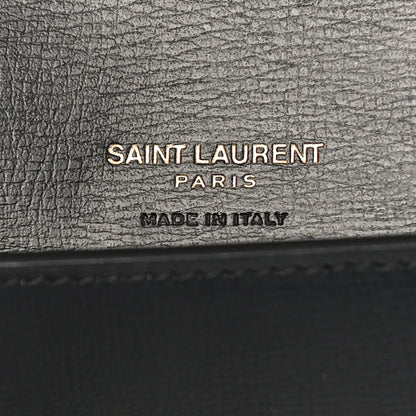 Saint Laurent Smooth Calfskin Monogram Phone Holder Crossbody Black 6 of 10