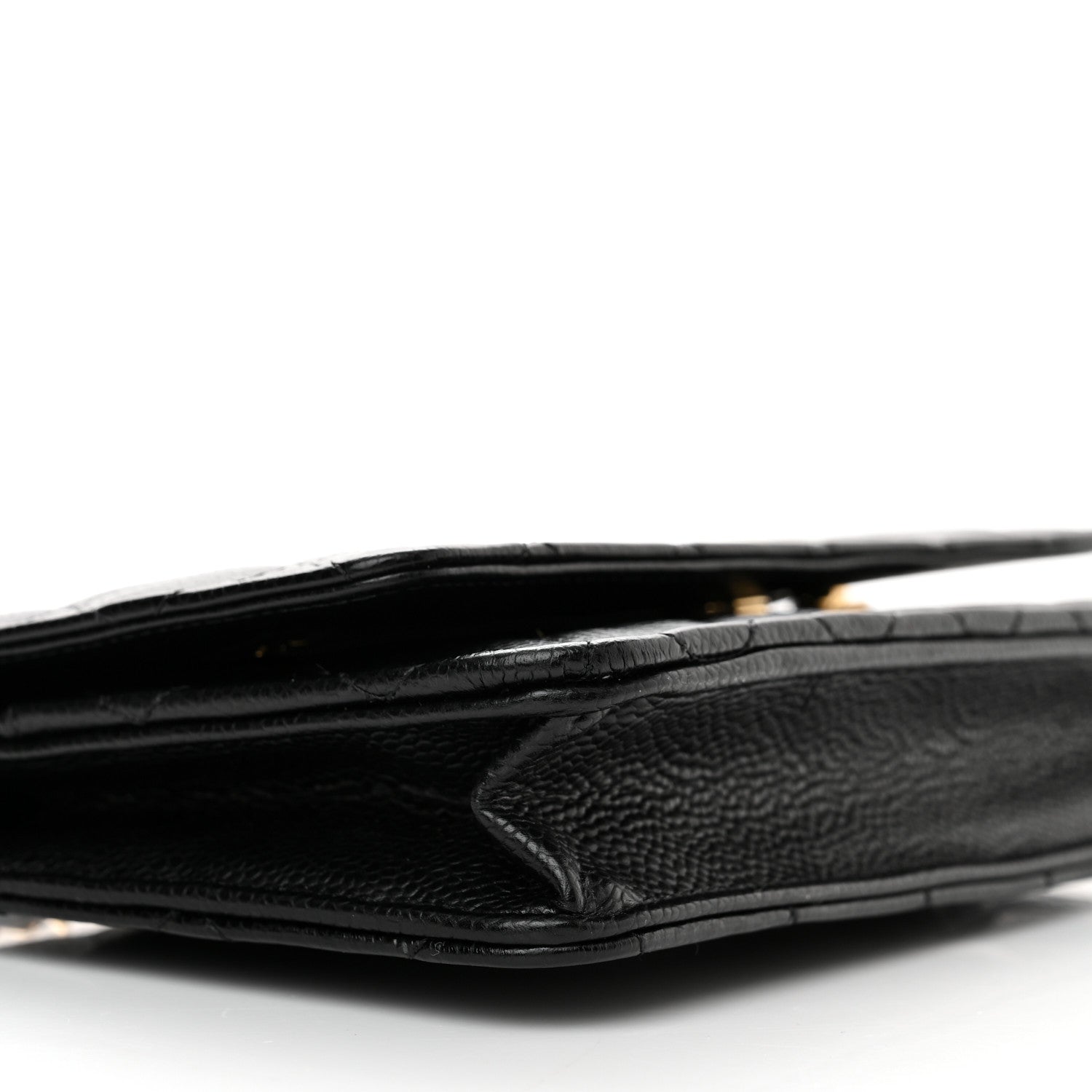 Chanel Caviar Quilted Wallet on Chain WOC Black 10 of 13