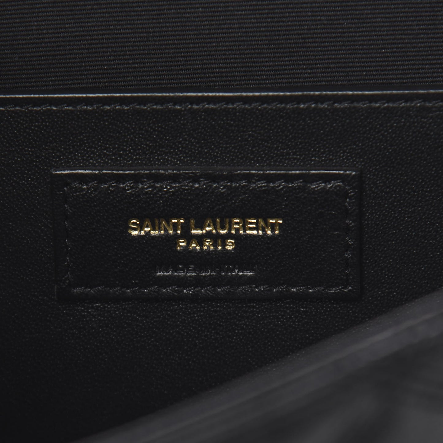 Lambskin Quilted Large Becky Chain Bag Black