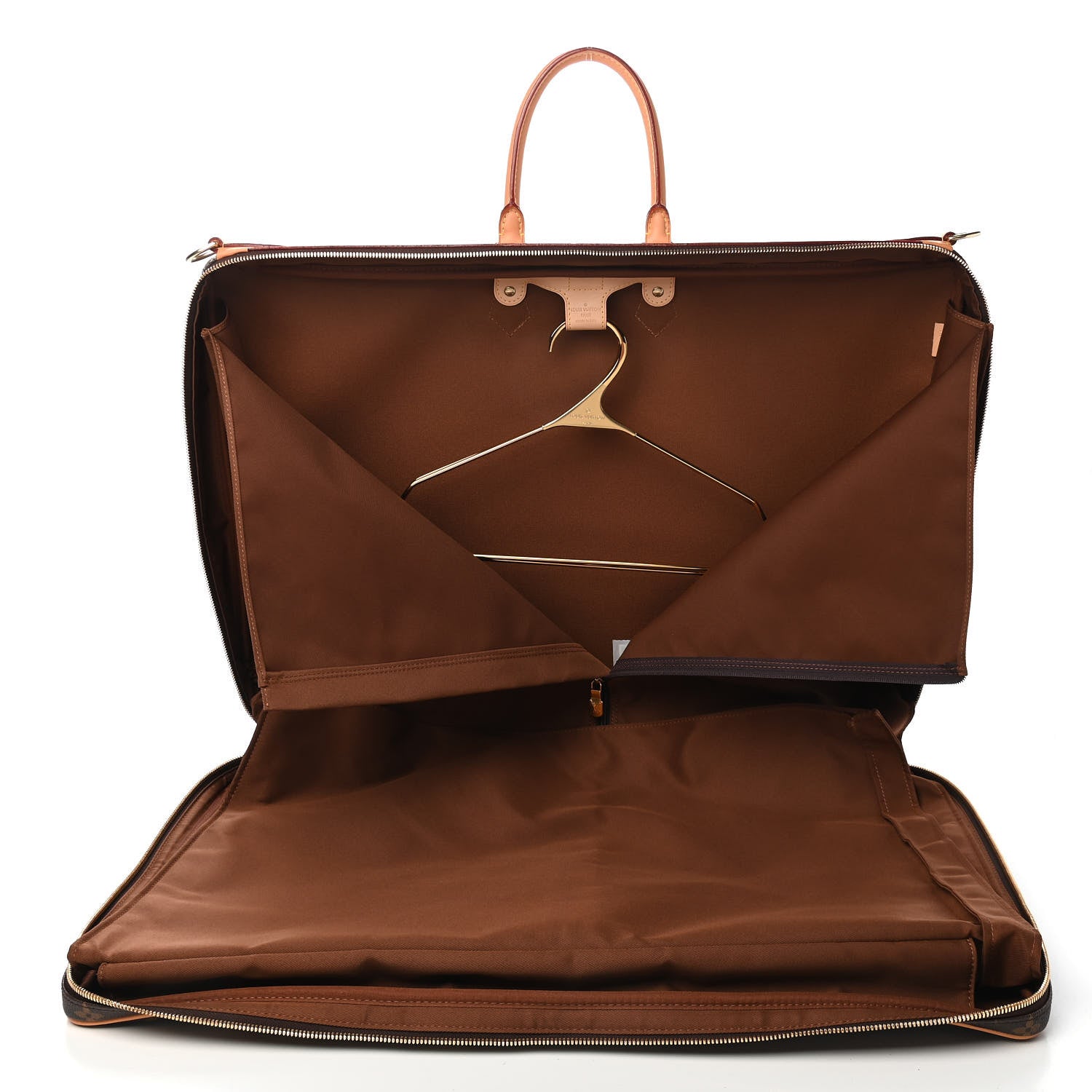 Louis Vuitton Monogram Garment Cover 2 Hangers 5 of 9