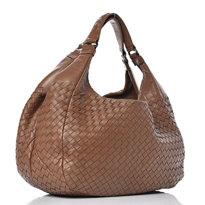 Bottega Veneta Nappa Intrecciato Medium Campana Hobo Noce 3 of 17