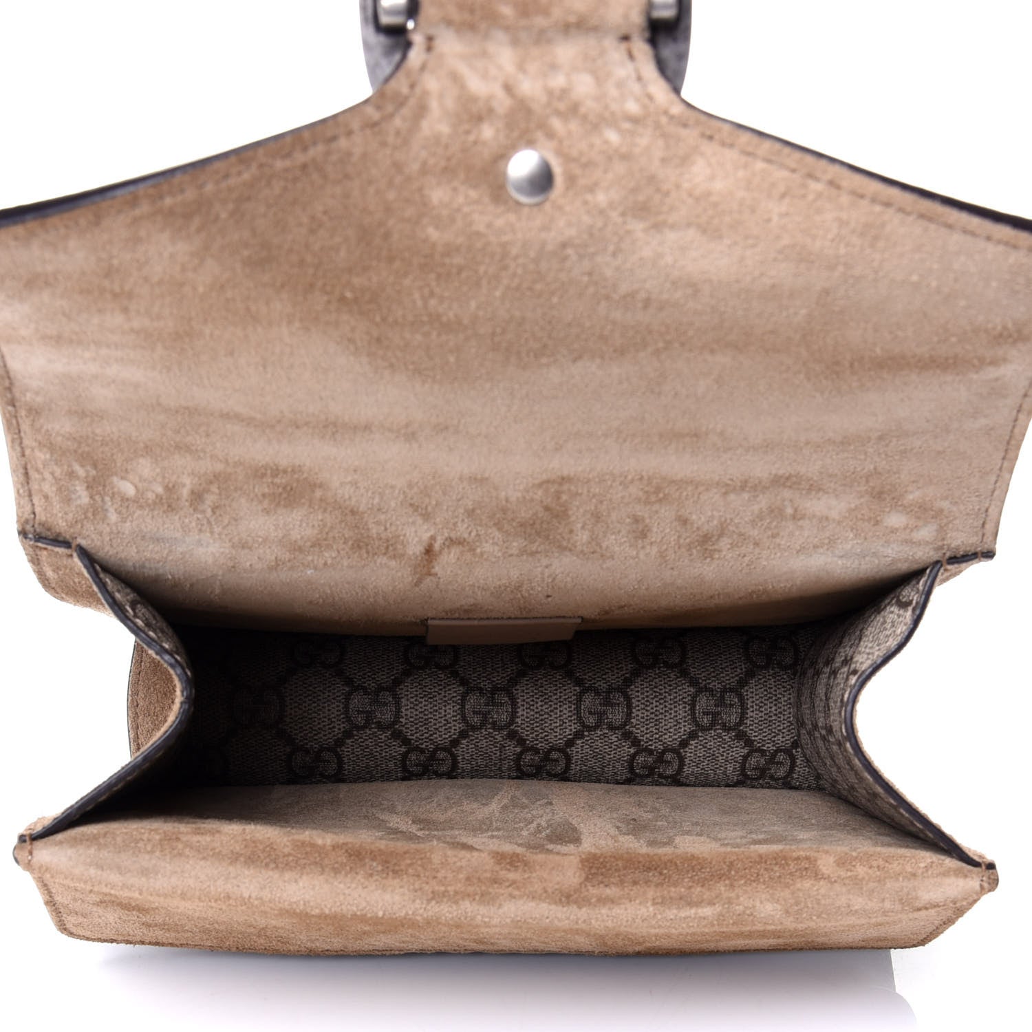 Gucci GG Supreme Monogram Mini Dionysus Shoulder Bag Taupe 4 of 6