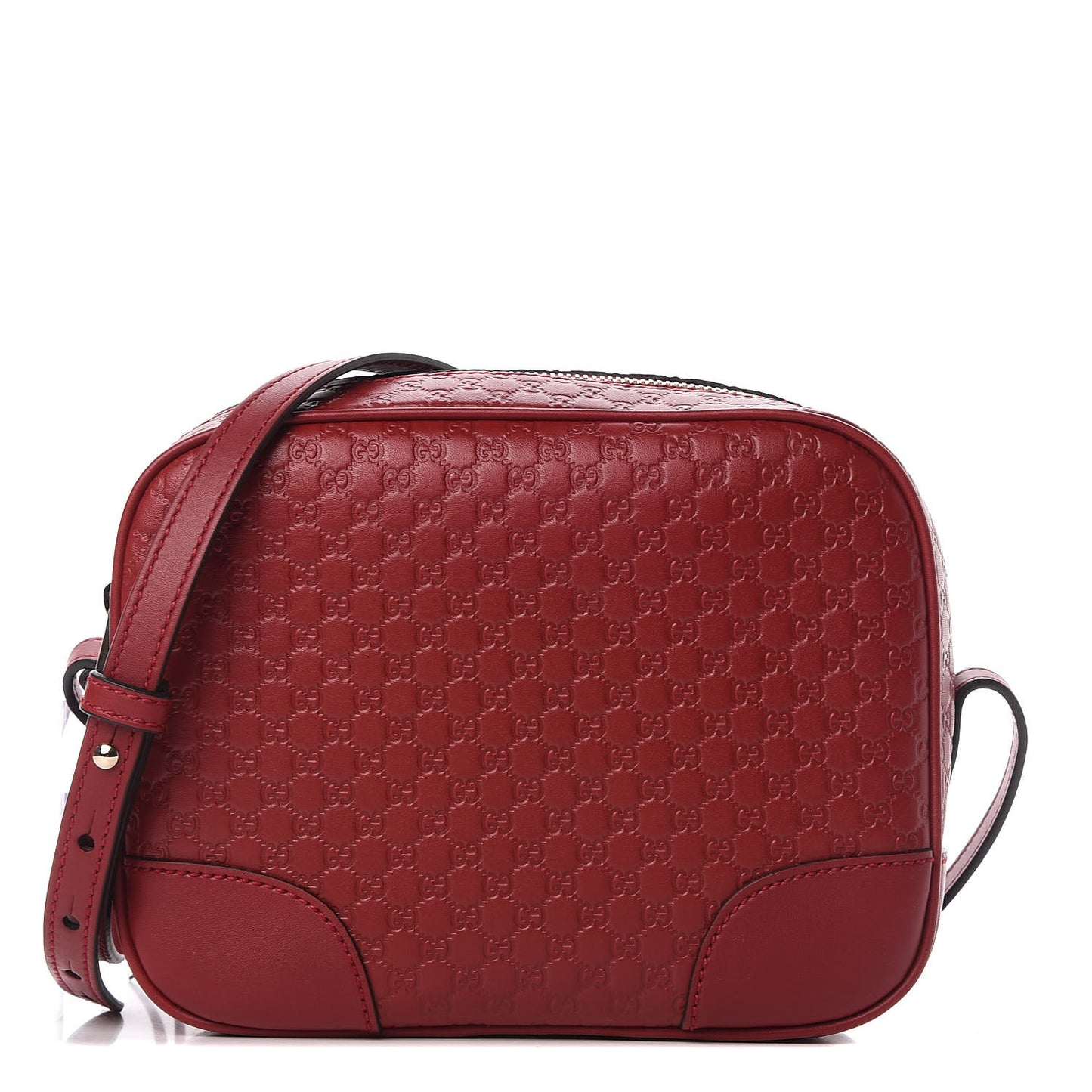 Microguccissima Mini Bree Messenger Bag Red