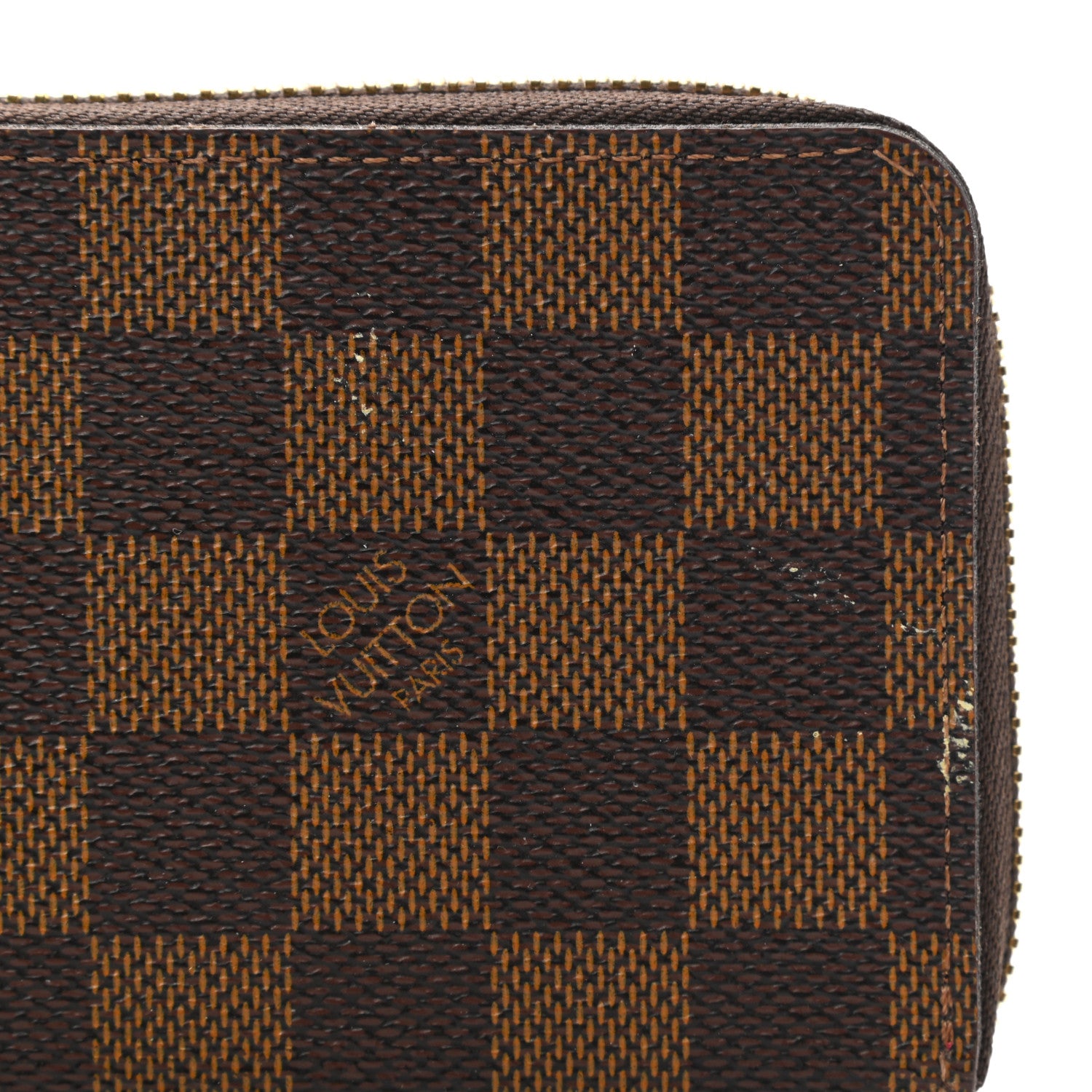 Louis Vuitton Damier Ebene Clemence Wallet Cherry 8 of 8