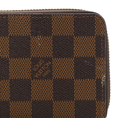 Louis Vuitton Damier Ebene Clemence Wallet Cherry 8 of 8