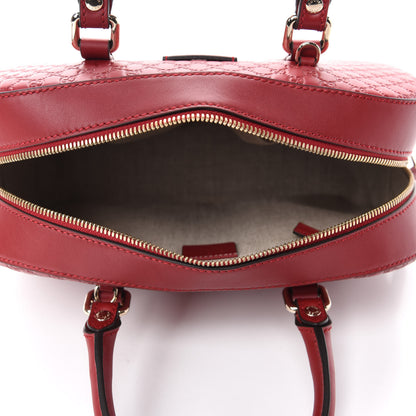 Gucci Soft Microguccissima Medium Crossbody Bag Rosso 5 of 10