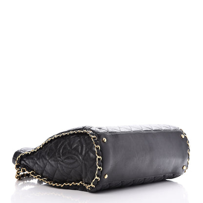 Chanel Calfskin Quilted Large Chain Me Hobo Black 4 of 8