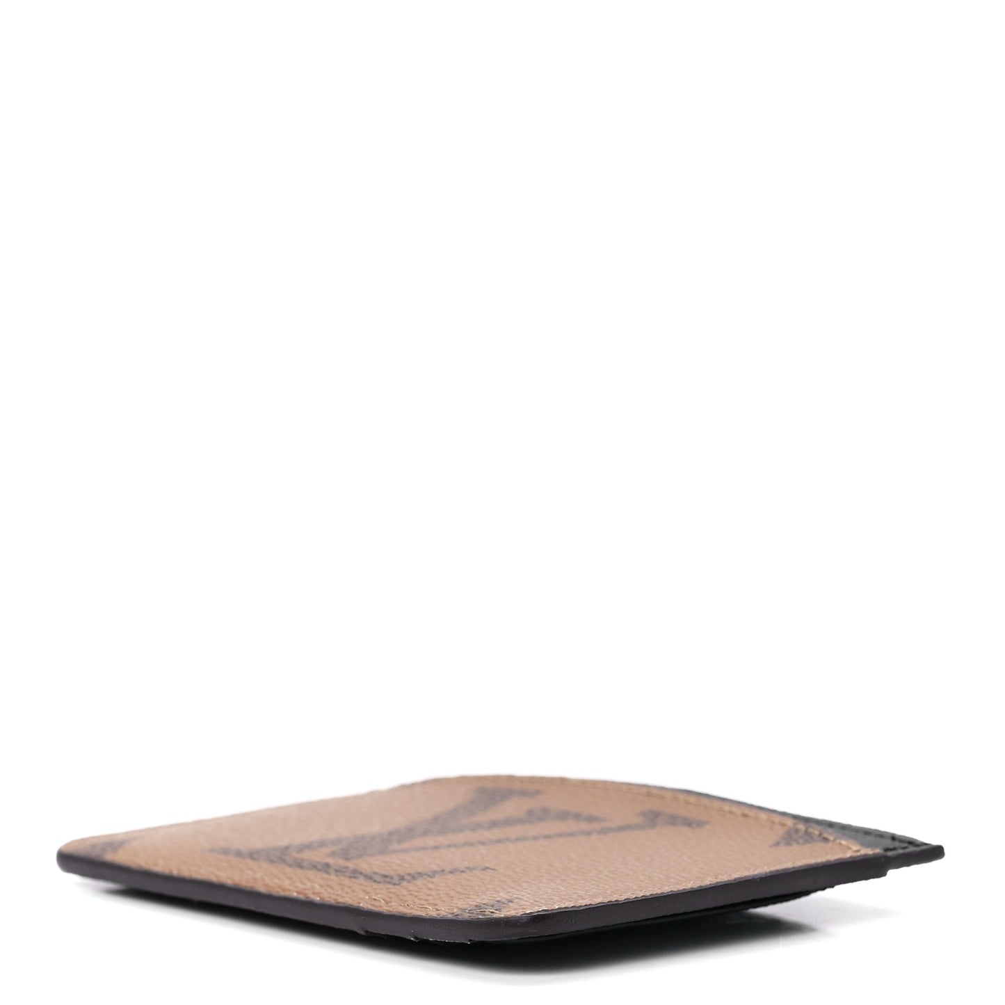 Reverse Monogram Side Up Card Holder