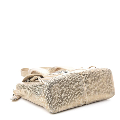 3.1 Phillip Lim 3.1 Textured Calfskin Mini Pashli Satchel Nude Platinum 3 of 10