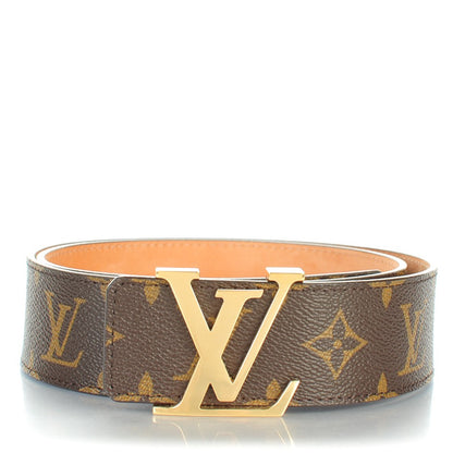 Louis Vuitton Monogram 40mm LV Initiales Belt 80 32 1 of 7