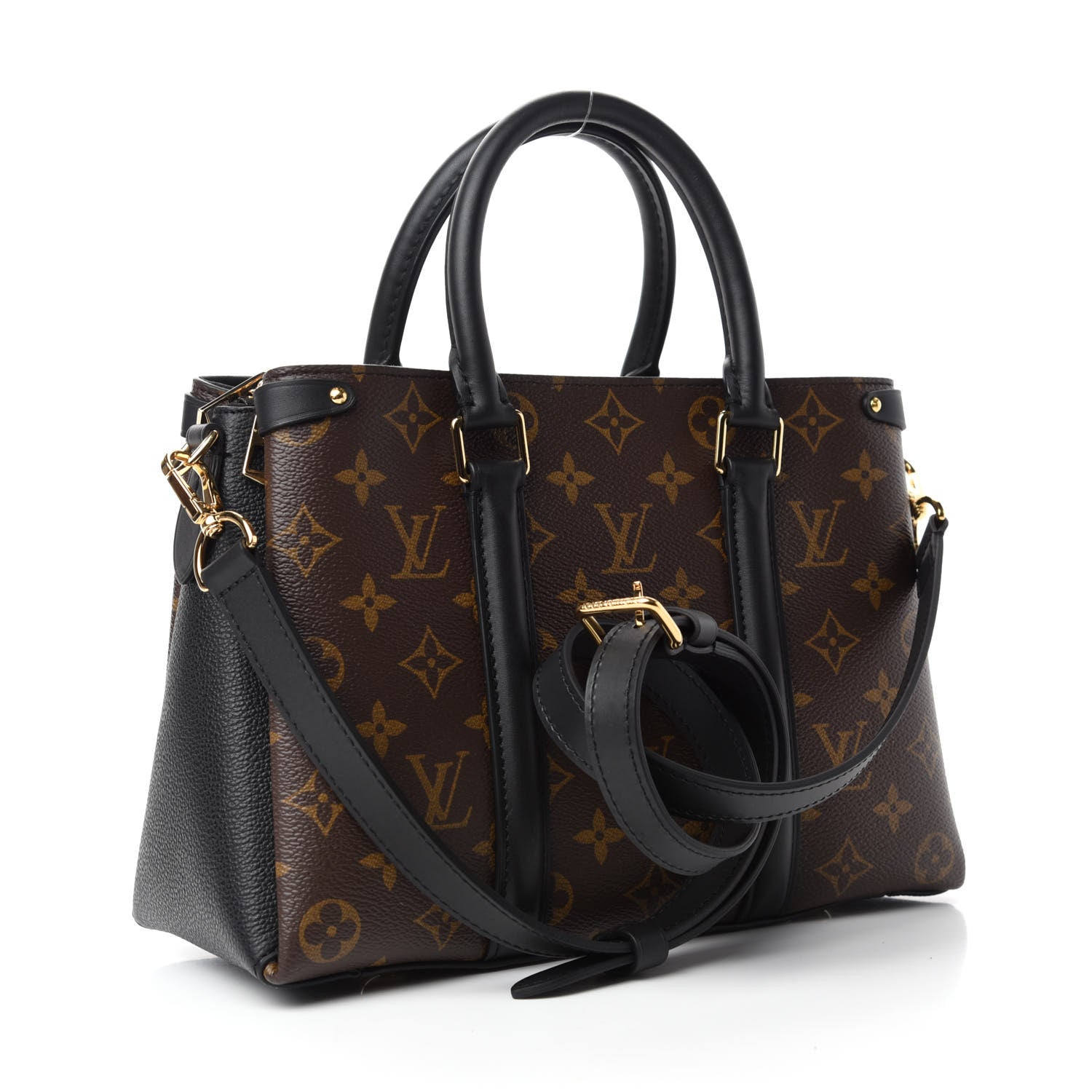Louis Vuitton Monogram Soufflot BB Black 3 of 11