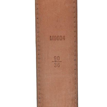 Louis Vuitton Epi Initials Belt 90 36 Black 4 of 7