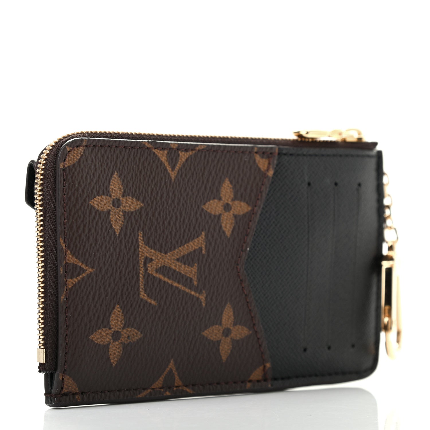 Louis Vuitton Monogram Recto Verso Card Holder Black 3 of 7