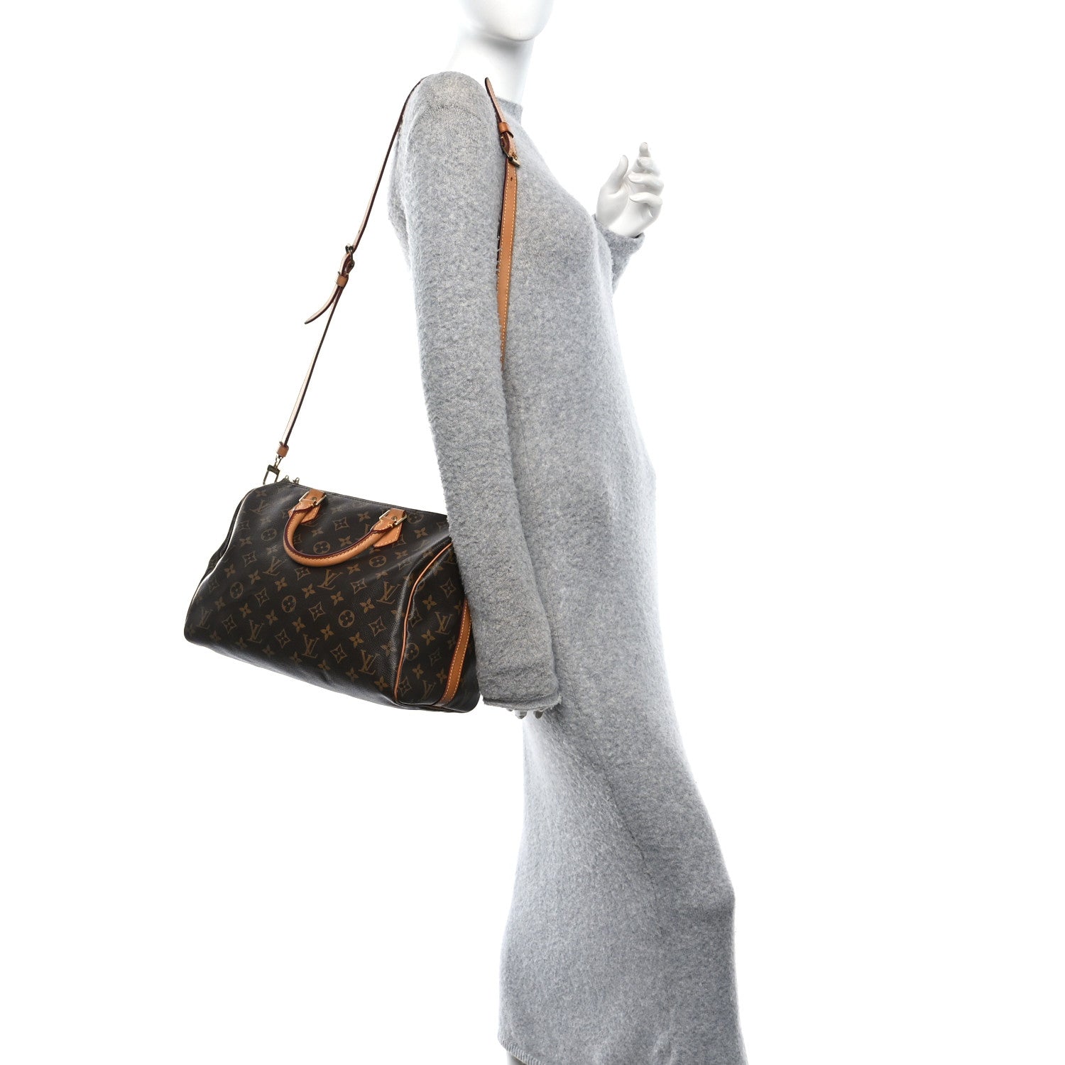 Louis Vuitton Monogram Speedy Bandouliere 30 2 of 10