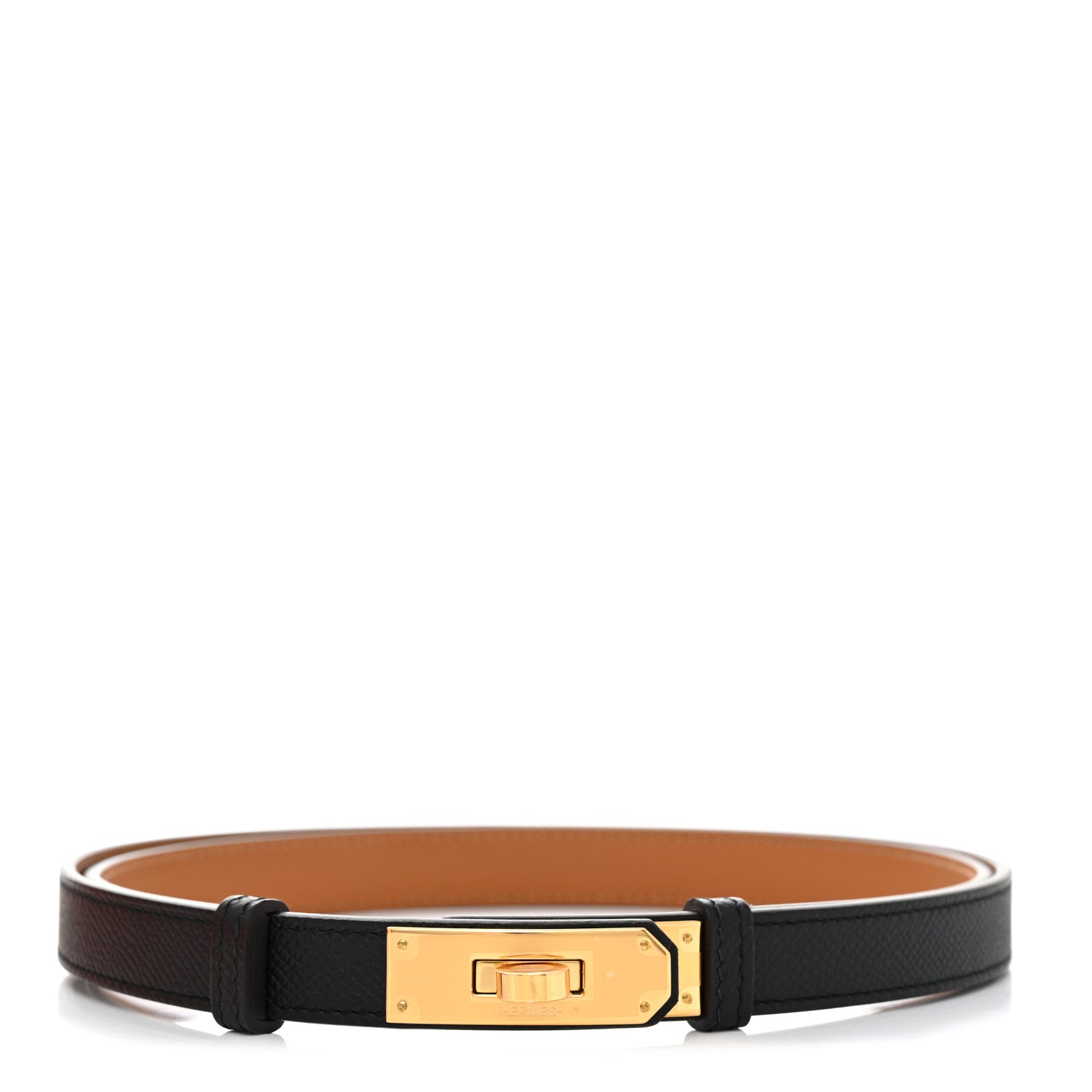Hermes Epsom Kelly Belt Black 1 of 4