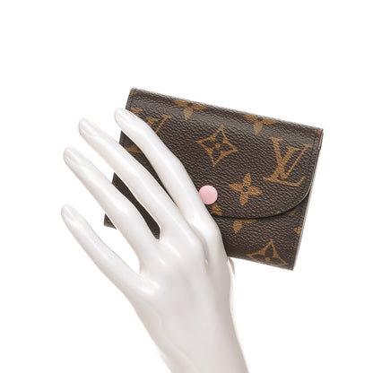 Louis Vuitton Monogram Rosalie Coin Purse Rose Ballerine 2 of 8