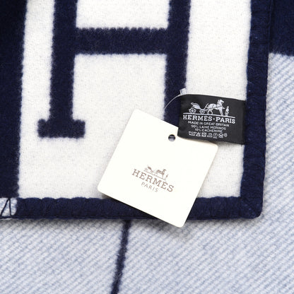 Hermes Wool Cashmere Avalon III Blanket Caban Ecru 3 of 3
