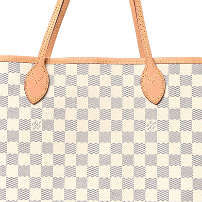 Louis Vuitton Damier Azur Neo Neverfull GM Rose Ballerine 7 of 9