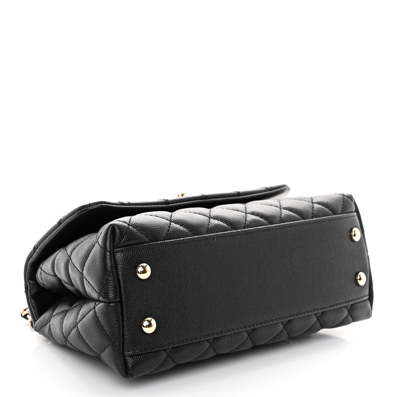 Chanel Caviar Quilted Mini Coco Handle Flap Black 4 of 11