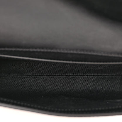 Versace Coated Canvas La Greca Signature Top Handle Bag Black Khaki 5 of 9