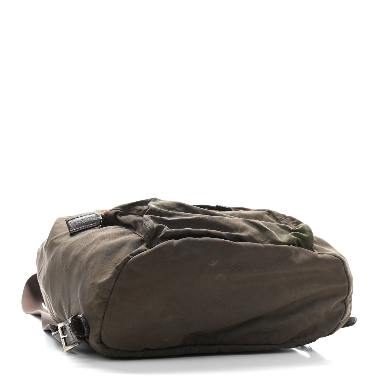 Nylon Vela Cinch Backpack Green